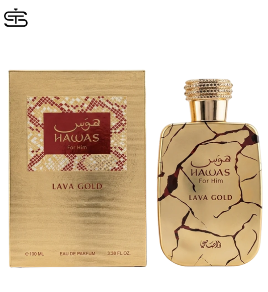 Hawas Lava Gold Rasasi - 100ML